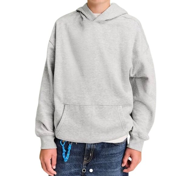 Old Navy Other - Old Navy Boys Gray Oversized Pullover Hoodie XXL (18) NWT